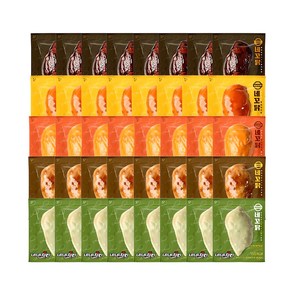 네네치킨 네꼬닭 소스 닭가슴살 혼합구성, 100g, 40개