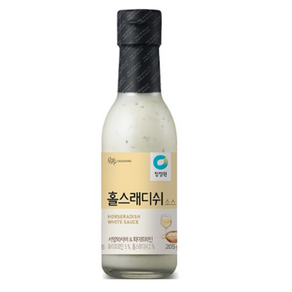 청정원 홀스래디쉬 소스, 205g, 6개