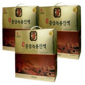 보령 홍삼 녹용진액 80ML X 60포, 3개