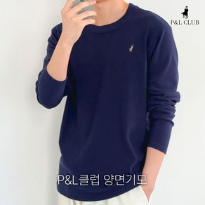 P&L클럽 피치기모 남성 편한 데일리 티셔츠