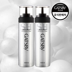 갸스비 스타일링 슈퍼하드 핸디 헤어폼, 185g, 2개