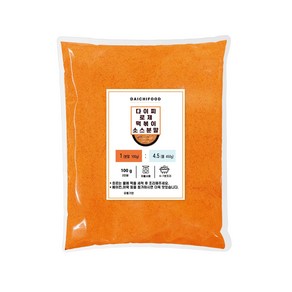 [샘플신청] 다이찌 로제떡볶이 소스분말, 100g, 1개