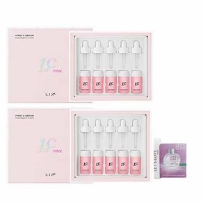 1+1 리즈케이 퍼스트씨 핑크 비타민씨 세럼 5개(향수1.2ml 사은품), 2개, 1.2ml