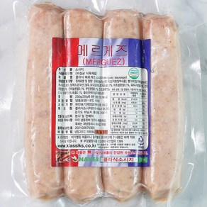 [클라식소시지] 프랑스 정통 메르게즈소세지(Meguez Sausage) 250g 소시지, 1개