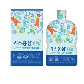 코스트코 종근당건강 키즈홍삼 튼튼업 20ml x 30포, 2개, 600ml