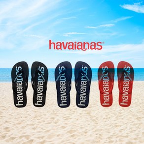 havaianas 하바이아나스 쪼리 탑 로고매니아 3종 플립플랍