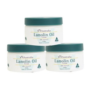 호주 비타오스트레일리아 라놀린 오일 크림 250g Vitaustalia Lanolin Oil Ceam, 3개