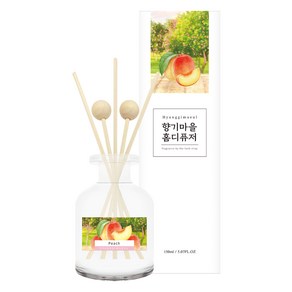 향기마을 실내용 홈 디퓨저 150ml, 복숭아, 1개