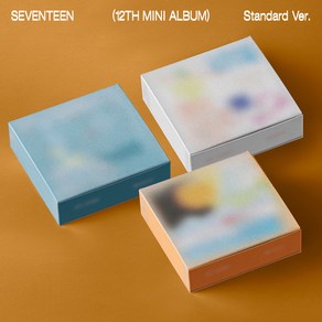 [특전 공식포토카드5종+스탬프3종] 세븐틴 미니 12집 3종 세트 SEVENTEEN 12th Mini Album [Standad Ve.] / 포토카드6종+접지포스터3종 ~