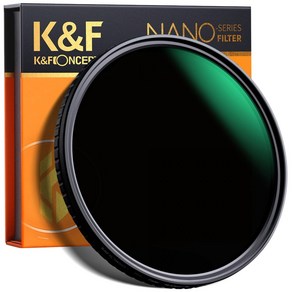 K&F CONCEPT NANO-X Vaiable ND8-ND128 가변필터 8K AGC Glass 40.5mm