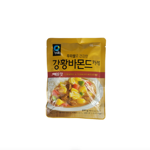 청정원 우리쌀 강황바몬드카레 매운맛 100g