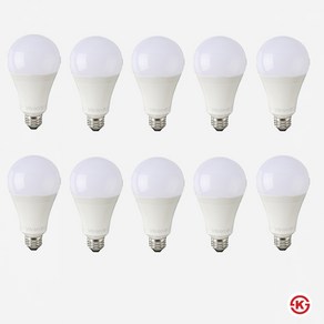 KS 비츠온 LED 전구 14W, 10개, 주백색