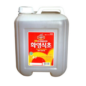 양조식초 화영 15L 업소용 대용량 식초