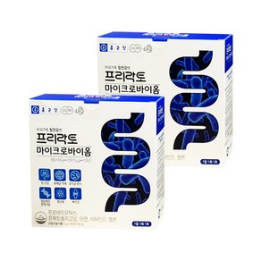 [종근당] 프리락토 마이크로바이옴 2개월 분 - 30포 x 2박스, 150g