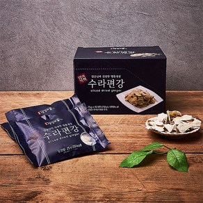 봉동생강마을 수라편강 [파우치] /토굴저장생강으로 만든 건강스낵, 1개, 250g