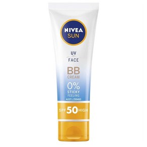 Nivea 니베아 썬 UV 페이스 BB크림 SPF50 하이, 2개, 50ml