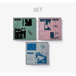 세븐틴 FML 손오공 앨범 일반반 3종 미개봉 새제품 초판 접지포스터 북클릿 포함, 3종세트