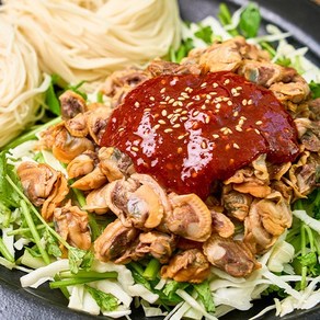 거거수산) 국내산 벌교 꼬막 비빔밥 꼬막장 밀키트, 1개, 간장양념맛(밥미포함), 550g