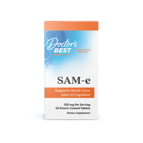 닥터스베스트 SAM-e 200mg 글루텐 프리 비건 타블렛