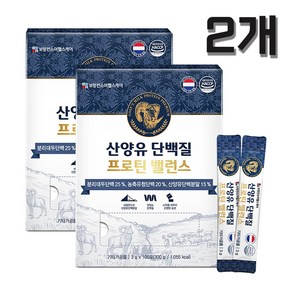 정품 보령 산양유 단백질 프로틴 밸런스 3g, 300g, 2개