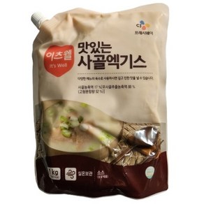 CJ 이츠웰 사골엑기스(리뉴얼) 1kg, 1개