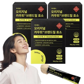 이너띵스 오리지널 카무트 효소 고구마맛 30포, 3개, 90g