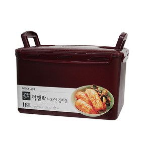 락앤락 김치통의정석 뉴 와인 김치통 핸들형 2.6L / 6L / 12L / 16L, 1개