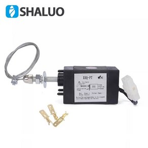 일반 닫기 NC 12V 엔진 불꽃 출력 장치 오프 밸브 XHQ-PT-NC 열림 24V 52MM, 1개