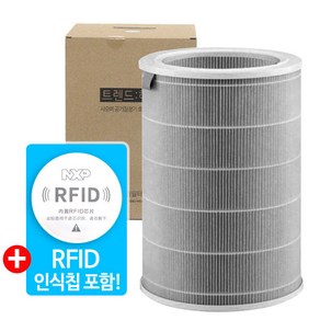 트렌드하우 샤오미 공기청정기 미에어 호환 그레이필터 헤파13 RFID 칩포함