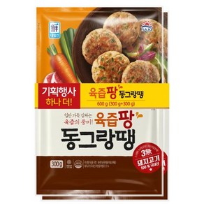 대림선육즙팡동그랑땡 300gx2ea 냉동, 300g, 2개