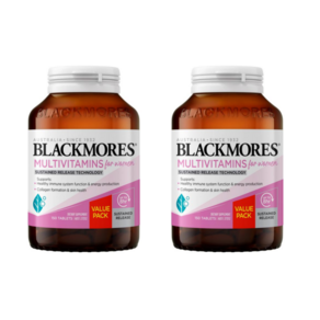 블랙모어스 여성 멀티비타민 Blackmoes Multivitamin Fo Women Sustained Release, 2개, 150정