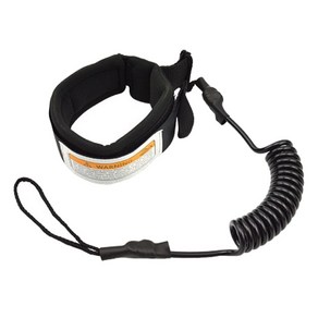 패들 보드 서핑 세트 악세서리 16m Sufing Leash 보디 다리 로프 SUPs 스탠드 업 안전 손목발목 끈, Black, 1개