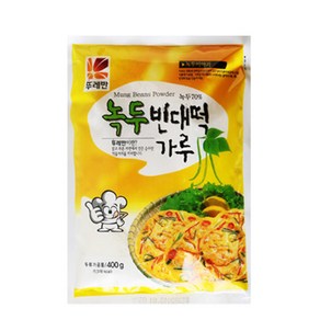 뚜레반 녹두빈대떡가루, 400g, 12개