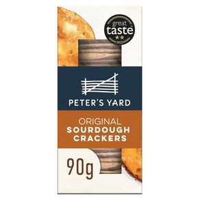 Pete's Yad Oiginal Soudough Cackes 피터스야드 오리지널 사워도우 크랙커 90g 4개