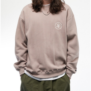 세인트페인 SP SERIF LOGO CREWNECK 맨투맨