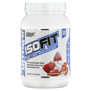 Isofit 딸기 크림 2.2 lbs (978g), 978g, 1개