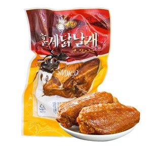 천미방 중국식품 대팡 훈제 닭날개, 200g, 1개