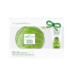 튼튼맘스 양배추 가슴팩 8p + 가슴크림 100ml, 가슴팩 + 가슴크림, 1세트