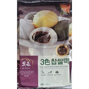 samlip 빚은 3색 찹쌀떡 330g (6개입), 1개