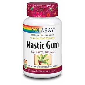 솔라레이 매스틱검 45정 Solaay Mastic Gum Extact 500mg 45 Count배송품질보증, 1개