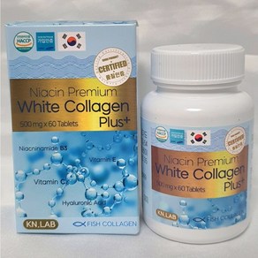 화이트 콜라겐 white collagen plus 500mg 60정, 2박스