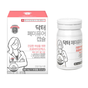 에프앤디넷 닥터 페미퓨어 캡슐 180mg x 30캡슐 5.4g, 1개