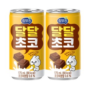 참맑은 달달초코 초코음료 코코아 캔음료, 30개, 175ml