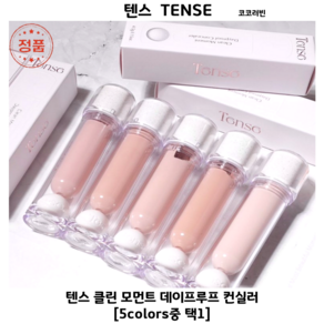 [코코러빈] -TENSE텐스- 땀과 유분에도 무너짐없는 데이프루프픽싱 [클린 모먼트 데이프루프 컨실러], 1개, 4.5g, 0.7 Ai(에어)