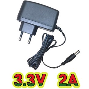 순흥전기 어댑터 3.3V 2A 어댑터 DC 3.3V 2000mA SMPS 아답터 아답타, SH-0332000A, 1개