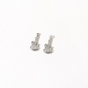 비즈아이 [8-051-11]써지컬스틸 펜던트 기타 5.5x12mm 1개