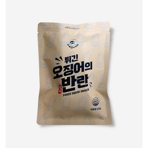 바베큐아저씨 튀긴 오징어의반란 80g 맥주 술안주 주전부리, 1개