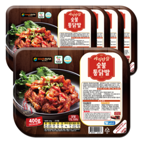 야식만참 숯불통닭발 400g, 5개