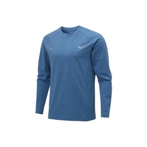 미즈노 공용 런닝 폴리 긴팔티셔츠 32YA350028 활동성 신축성 운동 RUNNING LONG SLEEVE 285267