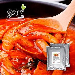 소모 / 멸치 어묵국물 떡볶이 분말소스(E타입) / 3kg(150인분) / 보통맛(맵기 3가지) / E-13호, 1개, 3kg